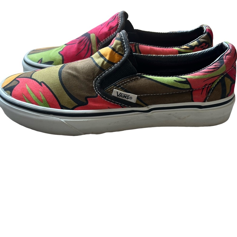 Vans Slip-On Shoes Hawaiian Floral unisex sneakers